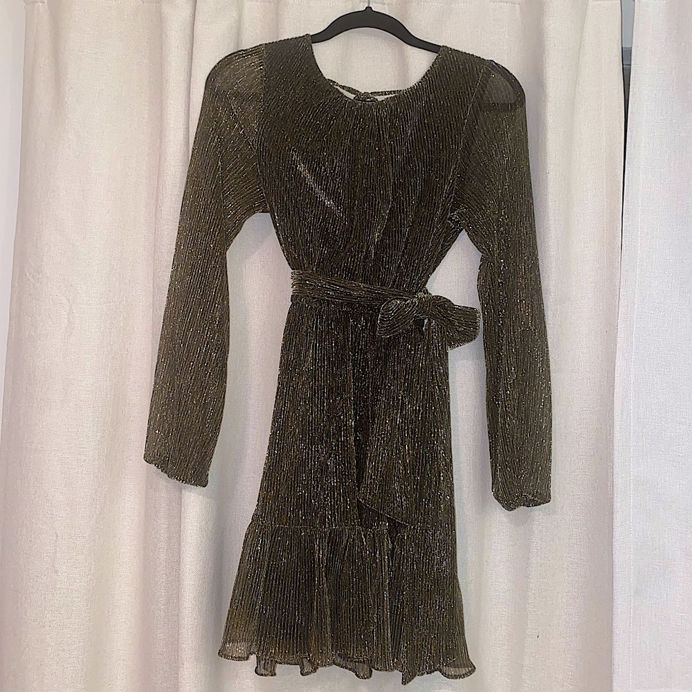 MinkPink Shimmery Mini Dress
